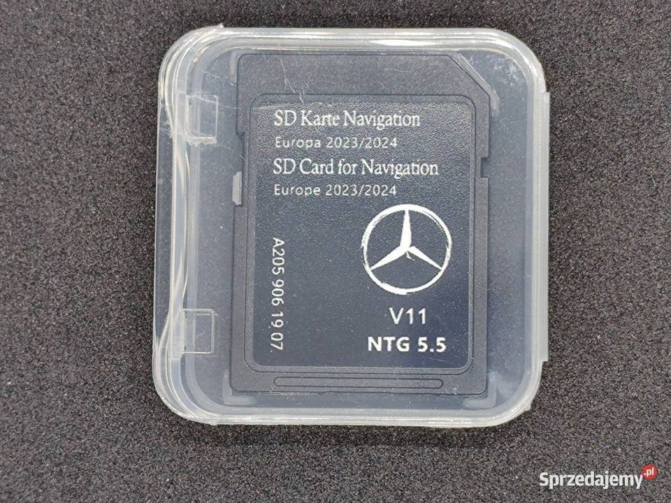 Aktualizacja map Mercedes świętokrzyskie Sandomierz