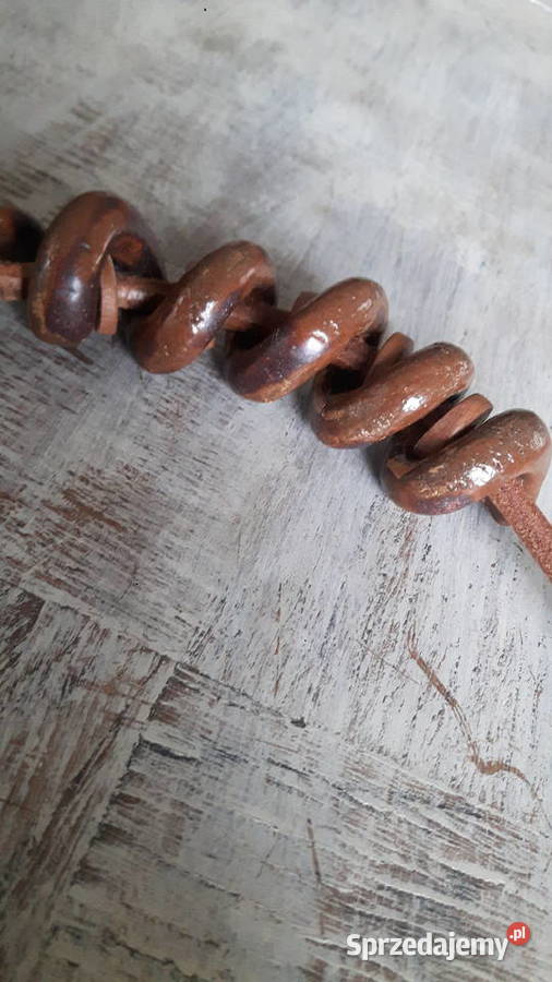 Naszyjnik ceramiczny ręcznie wykonany mazowieckie Otwock