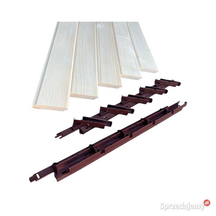 Uchwyty Żaluzje Drewniane Ruchome Deseczki Pionki