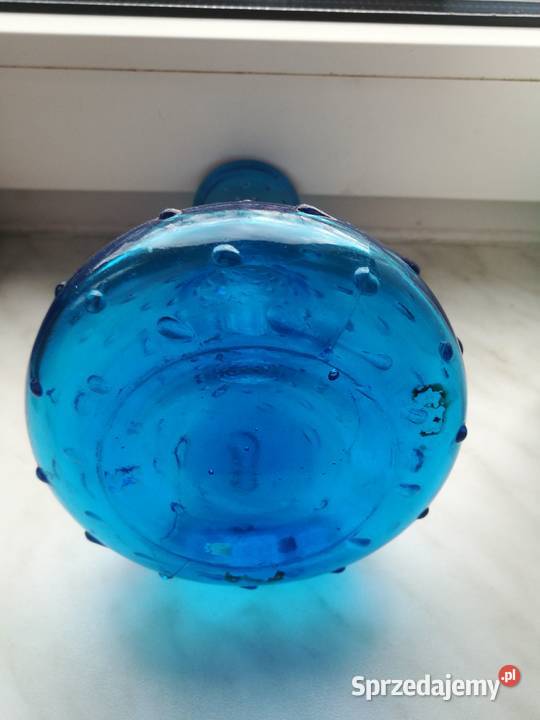 Turkusowy wazon z łezkami Choszczno