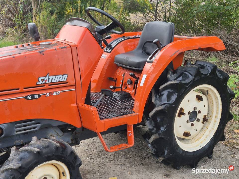 Traktorek KUBOTA X20D 20 44 Wspomaganie Napęd 4x4 Małuszyn