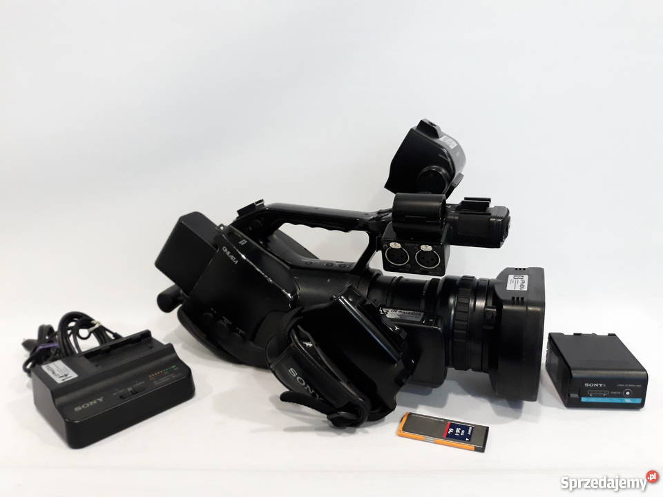Kamera cyfrowa Sony PMWEX3 z akcesoriami super Elektronika