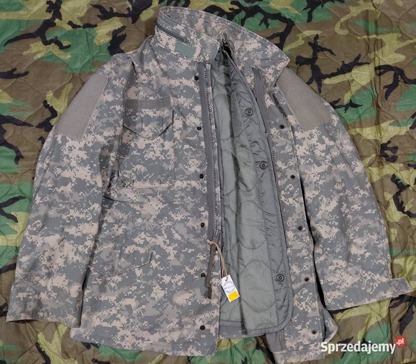 Kurtka ACU m65 UCP medium long podpinka dolnośląskie