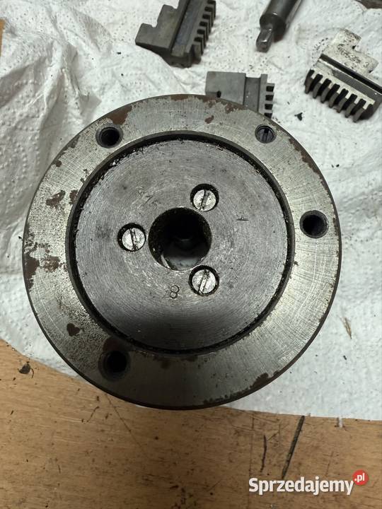 Uchwyt tokarski samocentrujacy spiralny tokarka Kielce