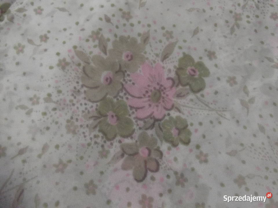 Materiał z PRL kwiatki NOWY 910160 Piekary Śląskie sprzedam