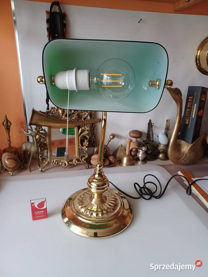 Bankierka lampa biurkowa Poznań