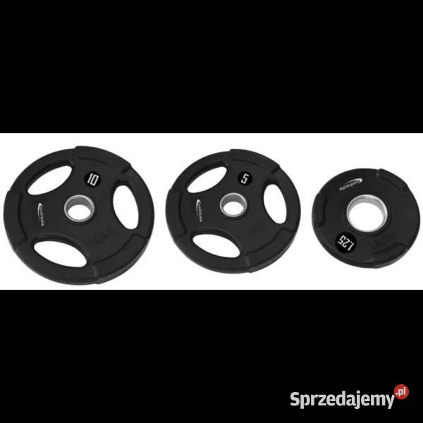 Obciążenia olimpijskie ogumowane z uchwytami Sprzęt do ćwiczeń