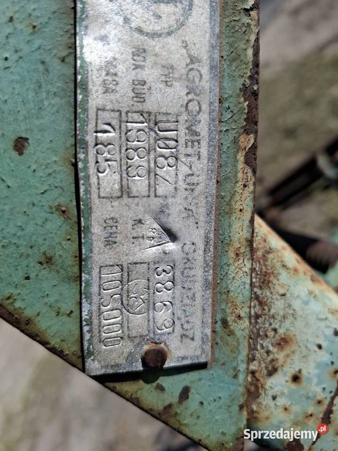 Pług 2 skibowy UniaGrudziądz Orlik Radom
