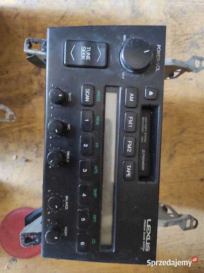 Radio Lexus LS400 UCF10 Części samochodowe Częstochowa