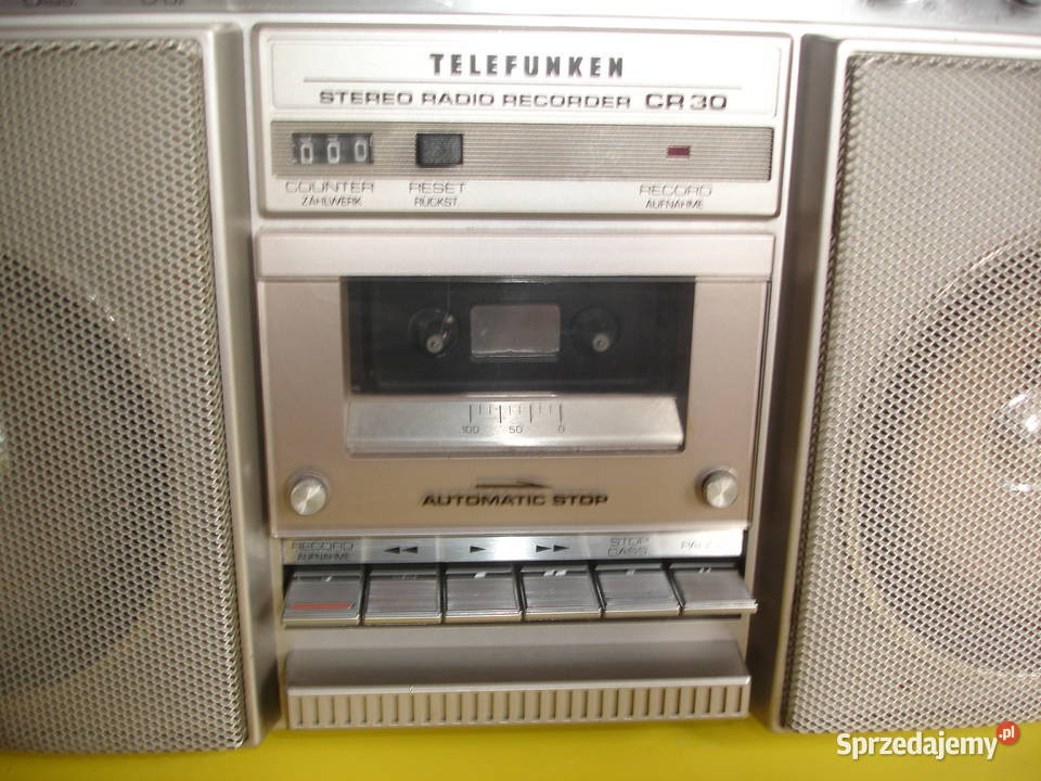 Radiomagnetofon TELEFUNKEN CR30 Zielona Góra