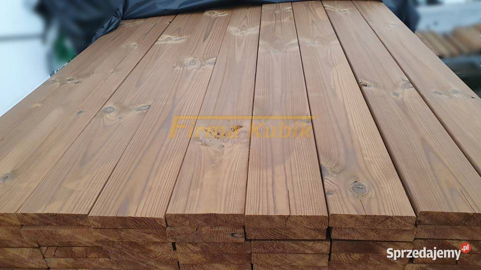 Deska tarasowa gładka termo thermo sosna Nieporęt sprzedam