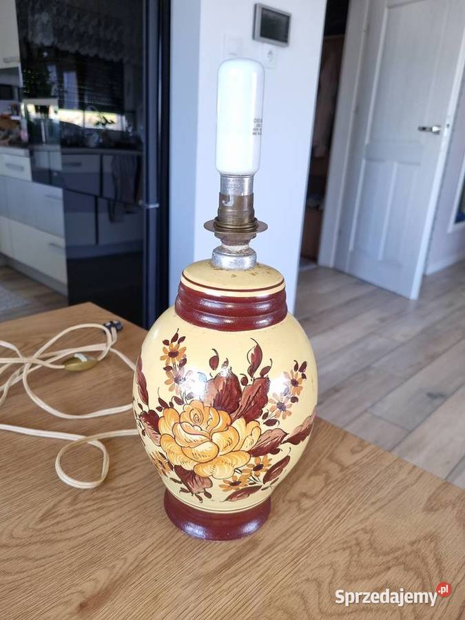 Lampa z ceramiki Ceramika i szkło wielkopolskie