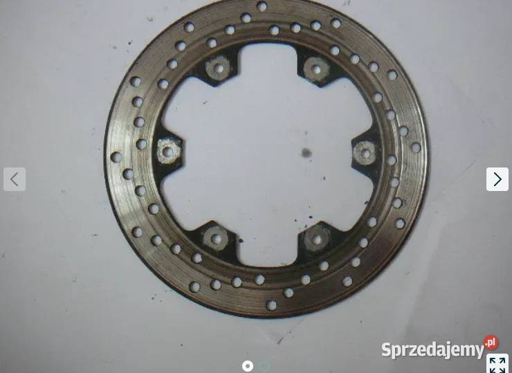 tarcza hamulcowa tył Yamaha TDR 125 wielkopolskie Ostrów Wielkopolski