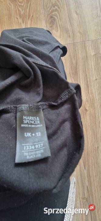 bluzka top koszulka r 40 L Marks Spencer czarna małopolskie Kraków
