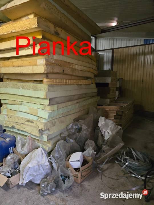 Artykuły meblarskie pianka zszywki nici Biznes i Przemysł Kleczew