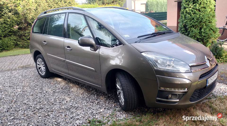 Citroen C4 Grand Picasso 20 hdi salon tempomat C4 Grand Picasso małopolskie Oświęcim