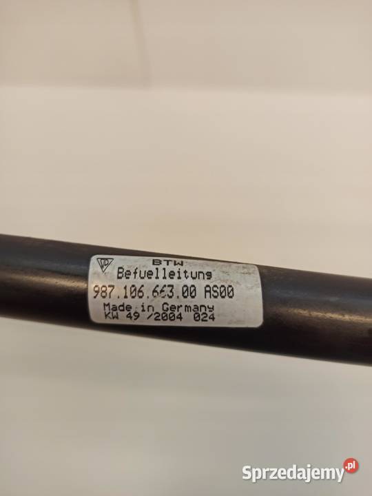 PORSCHE RURA WĄŻ CHŁODZENIA 98710666300 osobowe