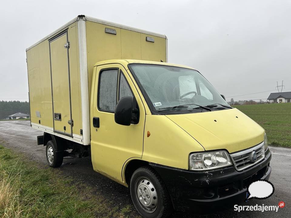 Fiat Ducato kontener chłodnia plandeka zamiana Poznań