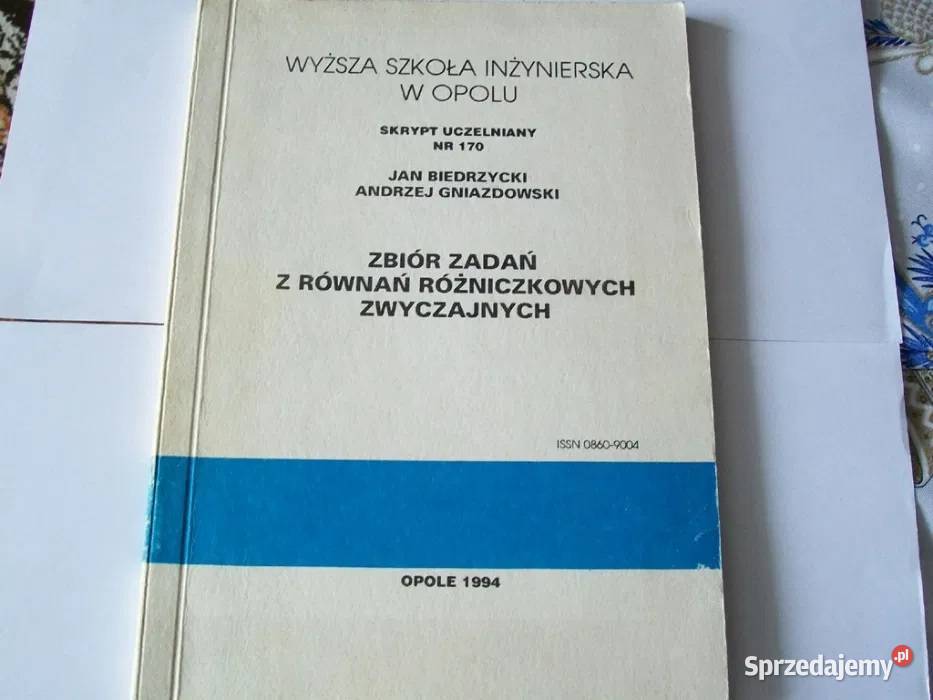 Zbiory zadań z Matematyki i Fizyki matematyka, statystyka opolskie Brzeg sprzedam