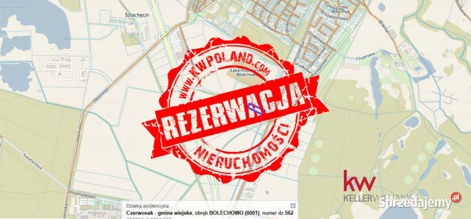 sprzedaży działki Bolechowo 5100m2 Nieruchomości