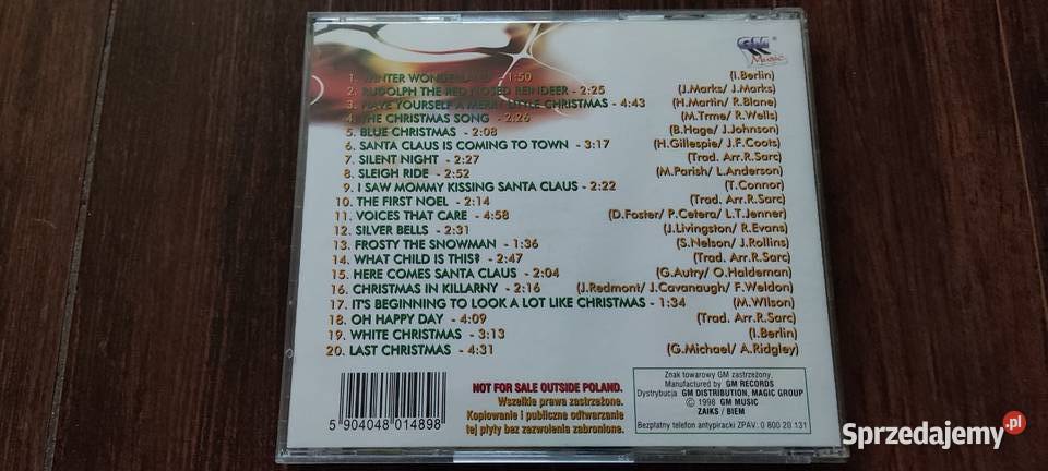 Christmas Pops Top 20 Various CD Płyty i kasety