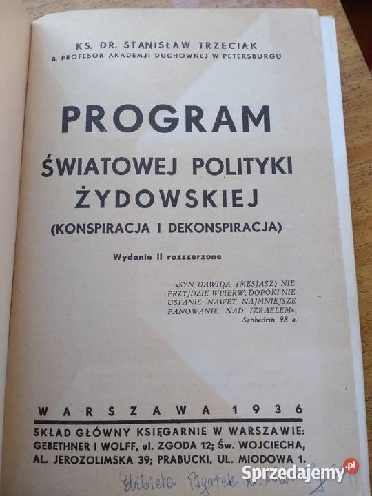 Ks dr Stanisław Trzeciak Program światowej Wrocław