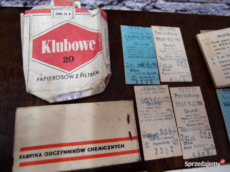 Papierki wskaźnikowe FOCH Gliwice i inne Łódź sprzedam
