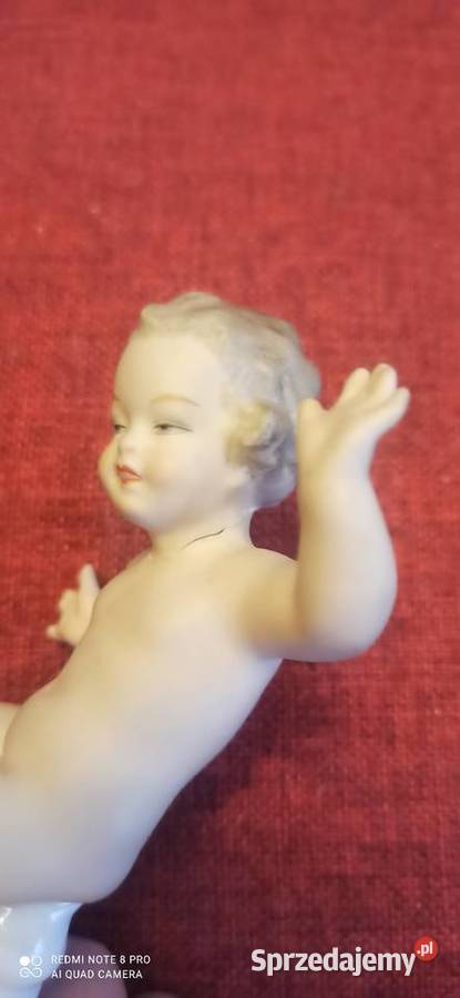 Figurka Putto Wallendorf Gdańsk