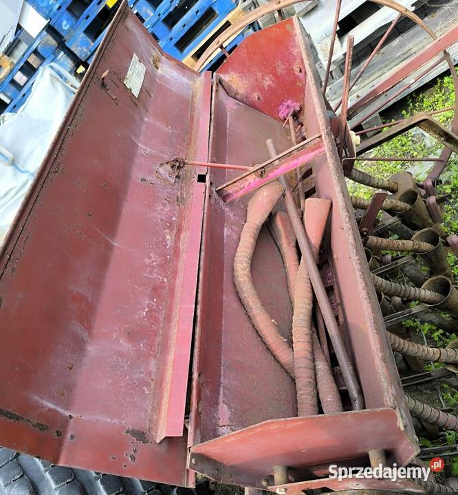 Siewnik do zboża Meprozet 13 lejków przerobiony Dębica