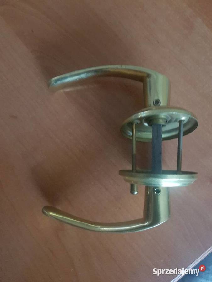 Klamka pokojowa mosiądż stan Katowice