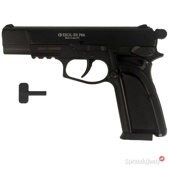 Pistolet wiatrówka Voltran Ekol ES P66 Black 45 Warszawa