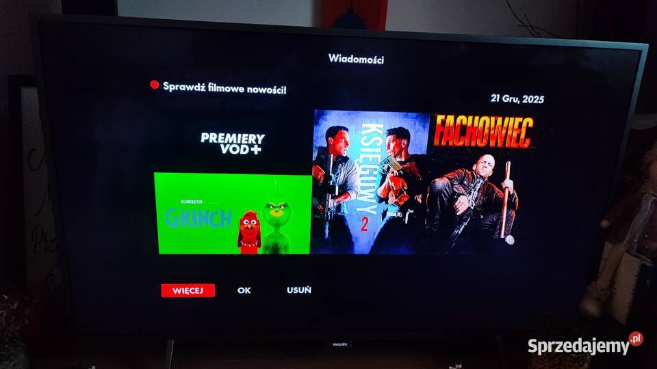Telewizor 43 cale Philips LED mazowieckie Warszawa