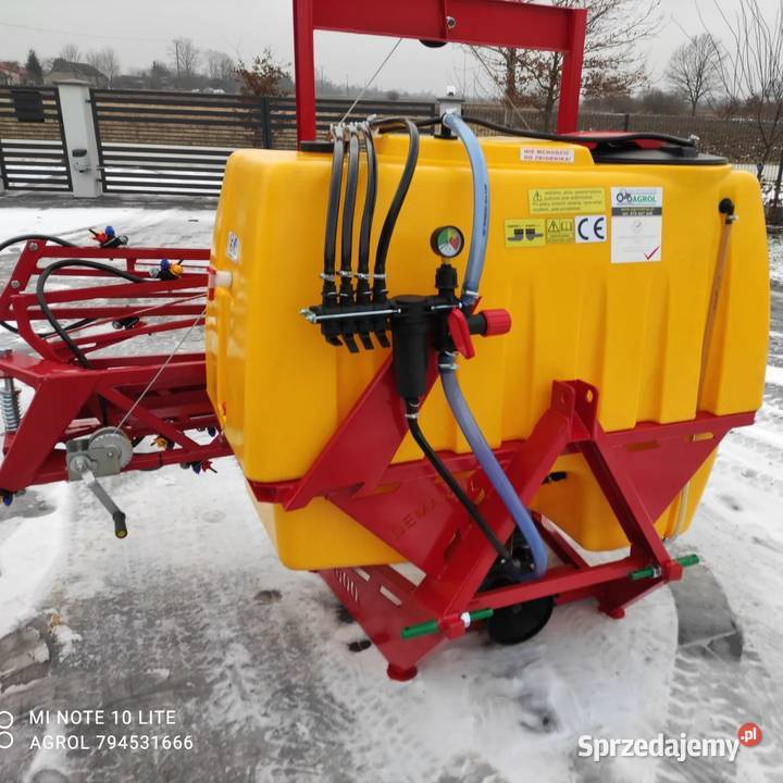 Opryskiwacz Polowy Zawieszany Cyklon 600l Gumniska