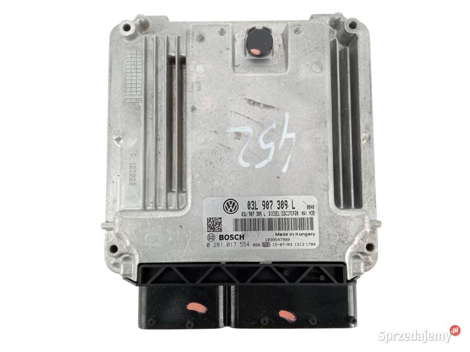 STEROWNIK SILNIKA 03L907309L 0281017554 20 TDI