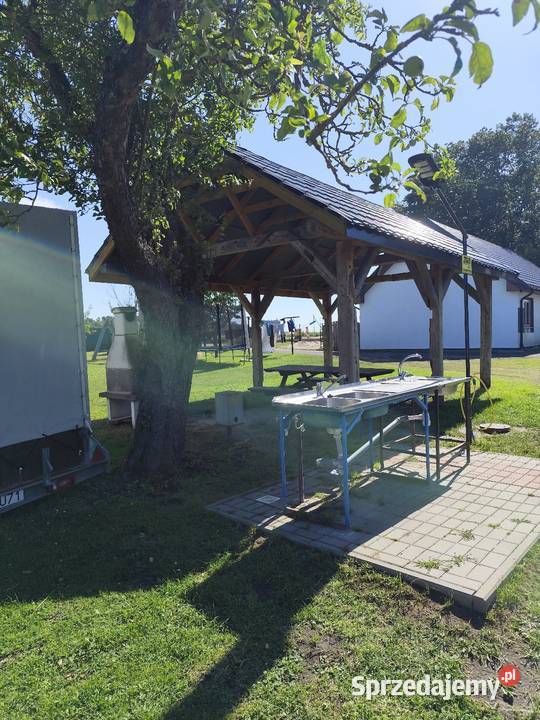 Przyczepa kempingowa KIP z przedsionkiem Gerjak Rok produkcji 1980 Gąski