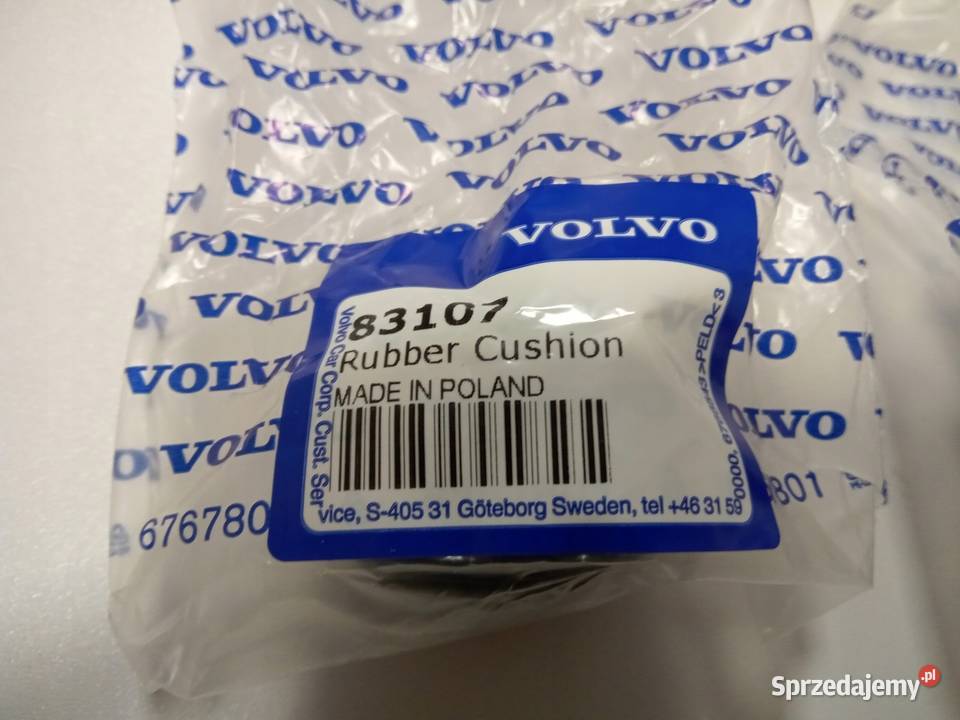 PODUSZKA GUMOWA ZAWIESZENIA VOLVO Części samochodowe Nowy Tomyśl