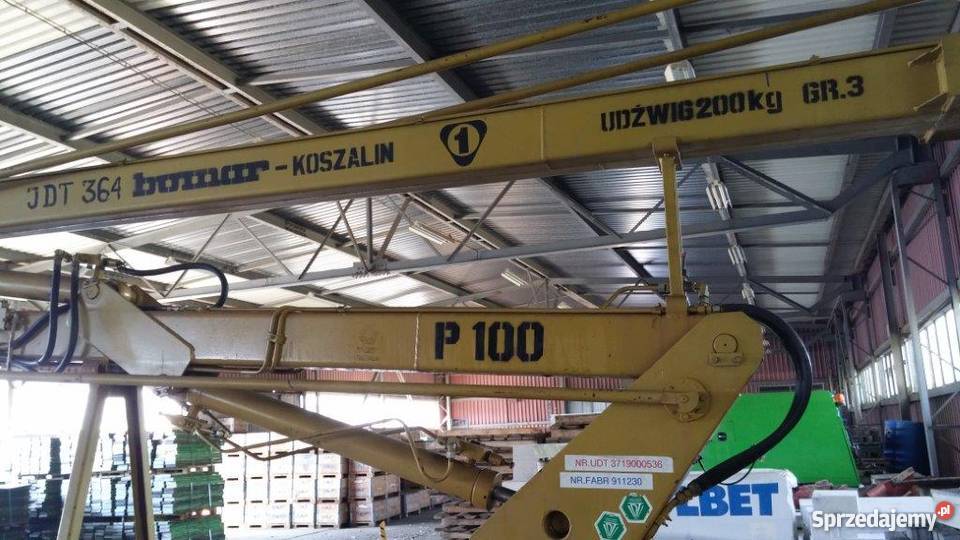 Podnośnik koszowy BUMAR P100 pełny VAT Poznań