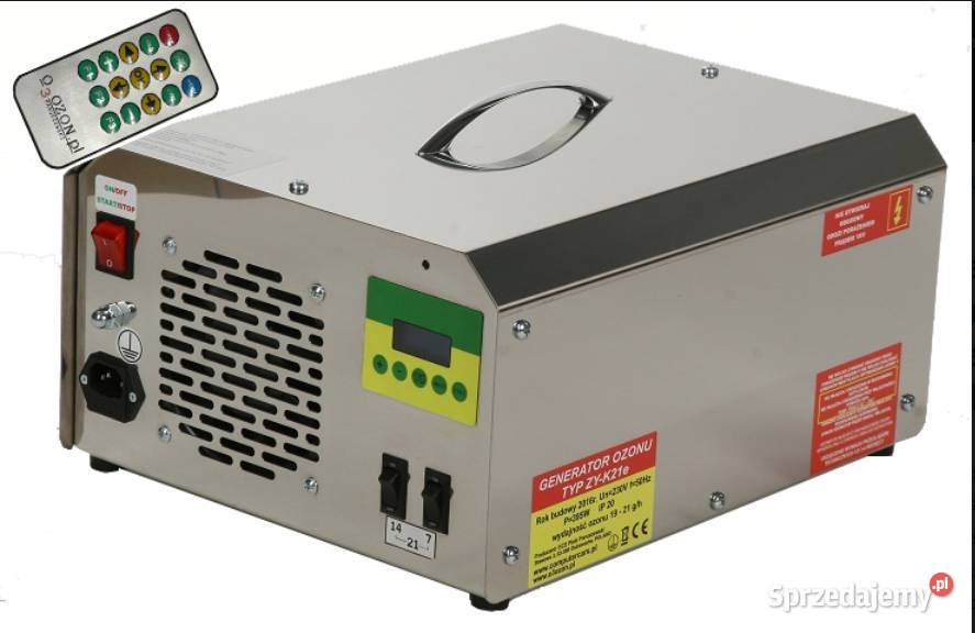 Generator ozonu przemysłowy ZYK30e wydajność Gorzów Wielkopolski