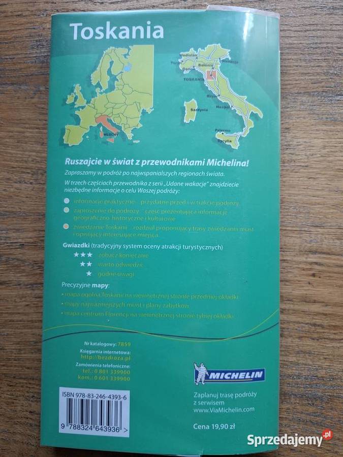 Toskania przewodnik Michelin Kraków