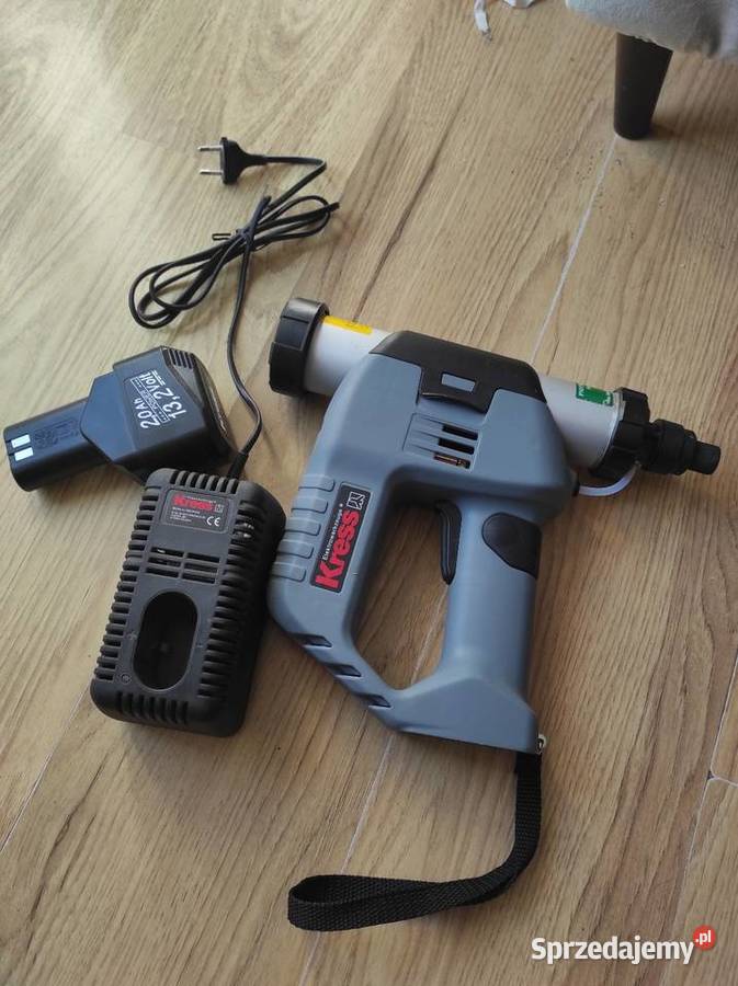 Pistolet akumulatorowy Kress 132 Vbateria zachodniopomorskie Wrzosowo sprzedam