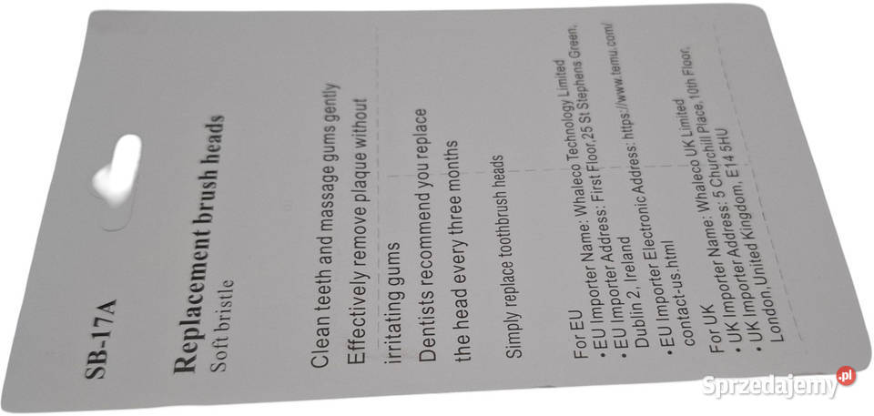 Zamienne końcówki do szczoteczek elektrycznych Czeladź