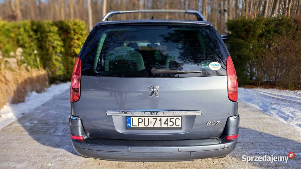 Peugeot 807 20 HDi 135 Euro4 autoalarm Kolonia Góra Puławska