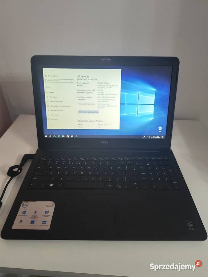 Laptop Dell INSPIRON 15 5548 156 Intel Core i5 Dell wielkopolskie sprzedam