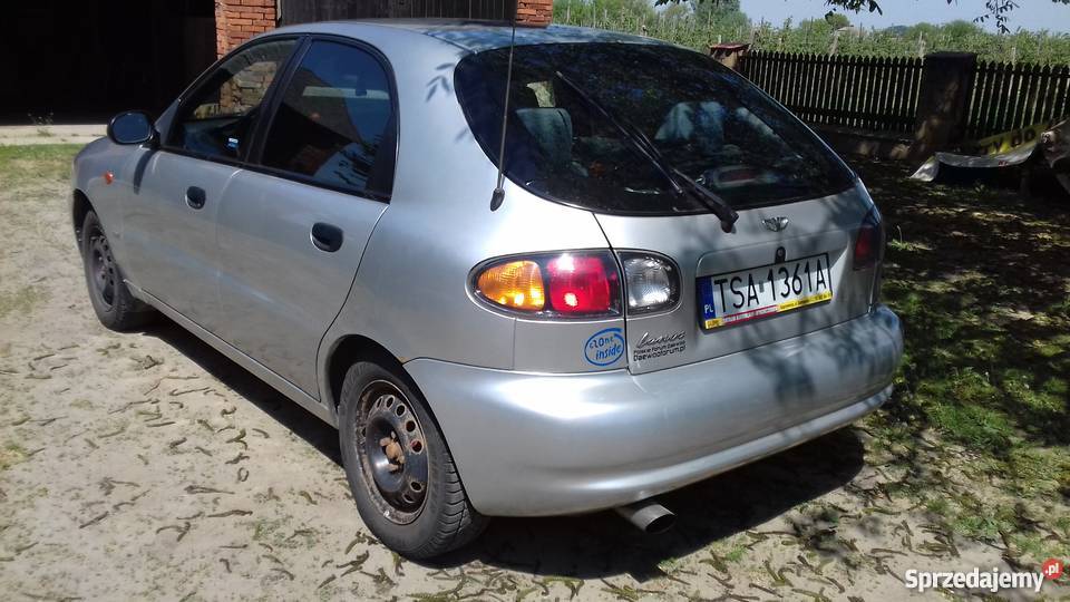 Daewoo Lanos 15 Srebrny stan Kamieniec