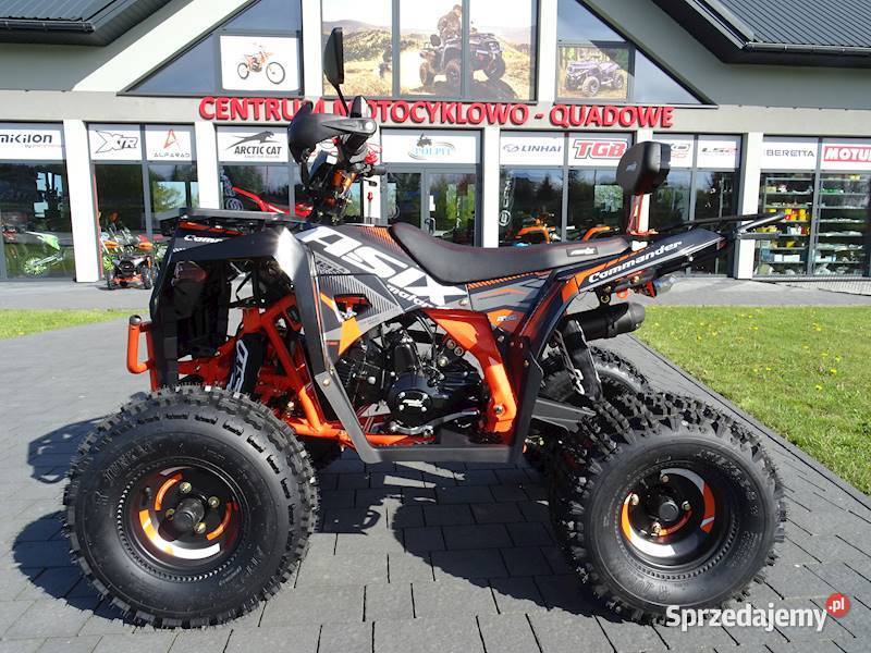 NOWY QUAD ASIX COMMANDER 125CC PÓŁAUTOMAT benzyna Głogoczów