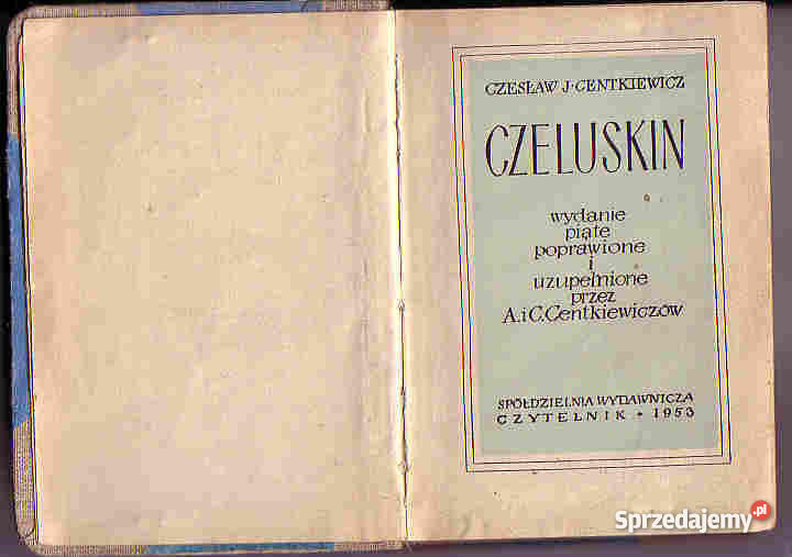 4266 CZELUSKIN CZESŁAW J CENTKIEWICZ Czyrna