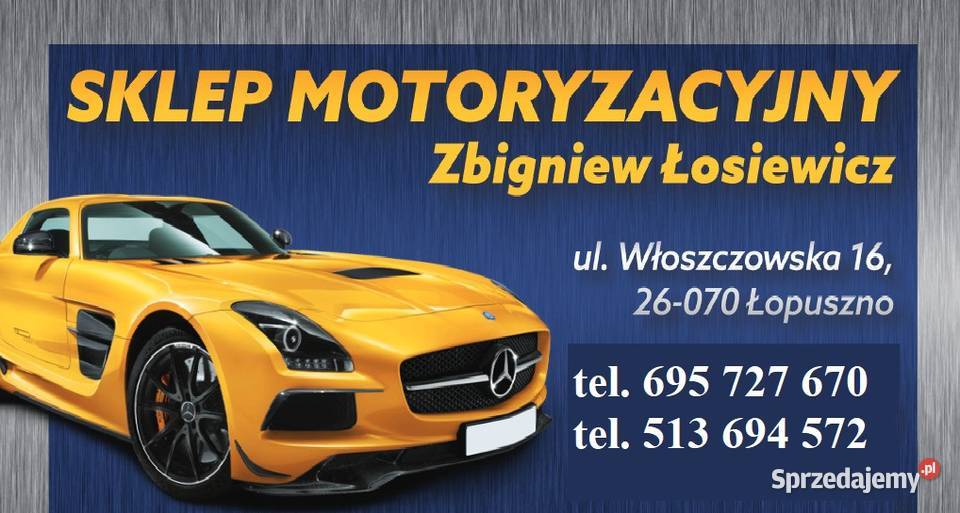 Sklep motoryzacyjny części samochodowe rolnicze Strawczyn