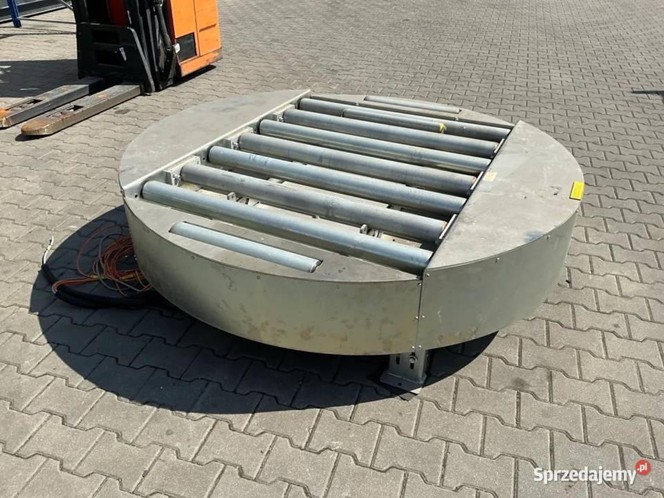 Podajnik rolkowy obrotnica paletowa podajnik Wojnowice