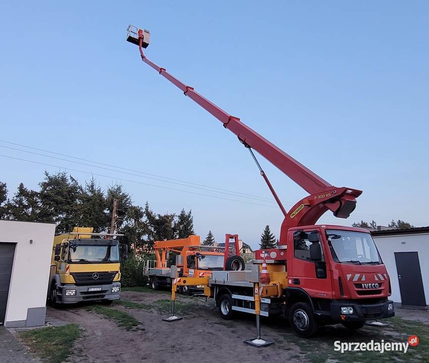 Podnośnik koszowy 75t 30 m Palfinger P300 KS manualna sprzedam