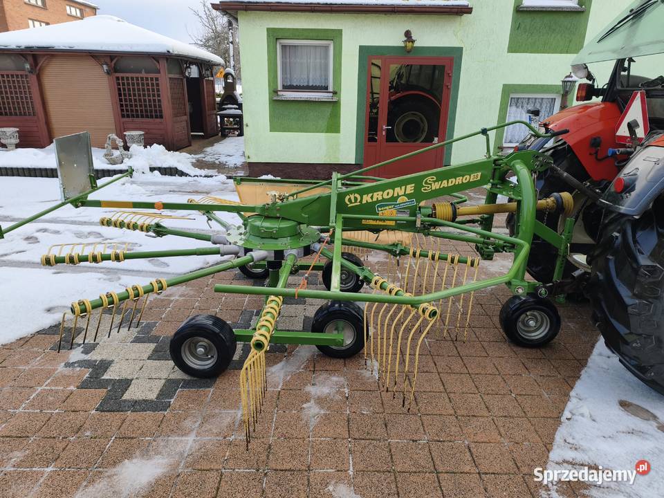 Zgrabiarka KRONE swadro 38 tandem wielkopolskie Rusko